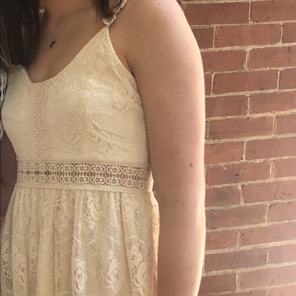 Cream Lace Altard State Dress